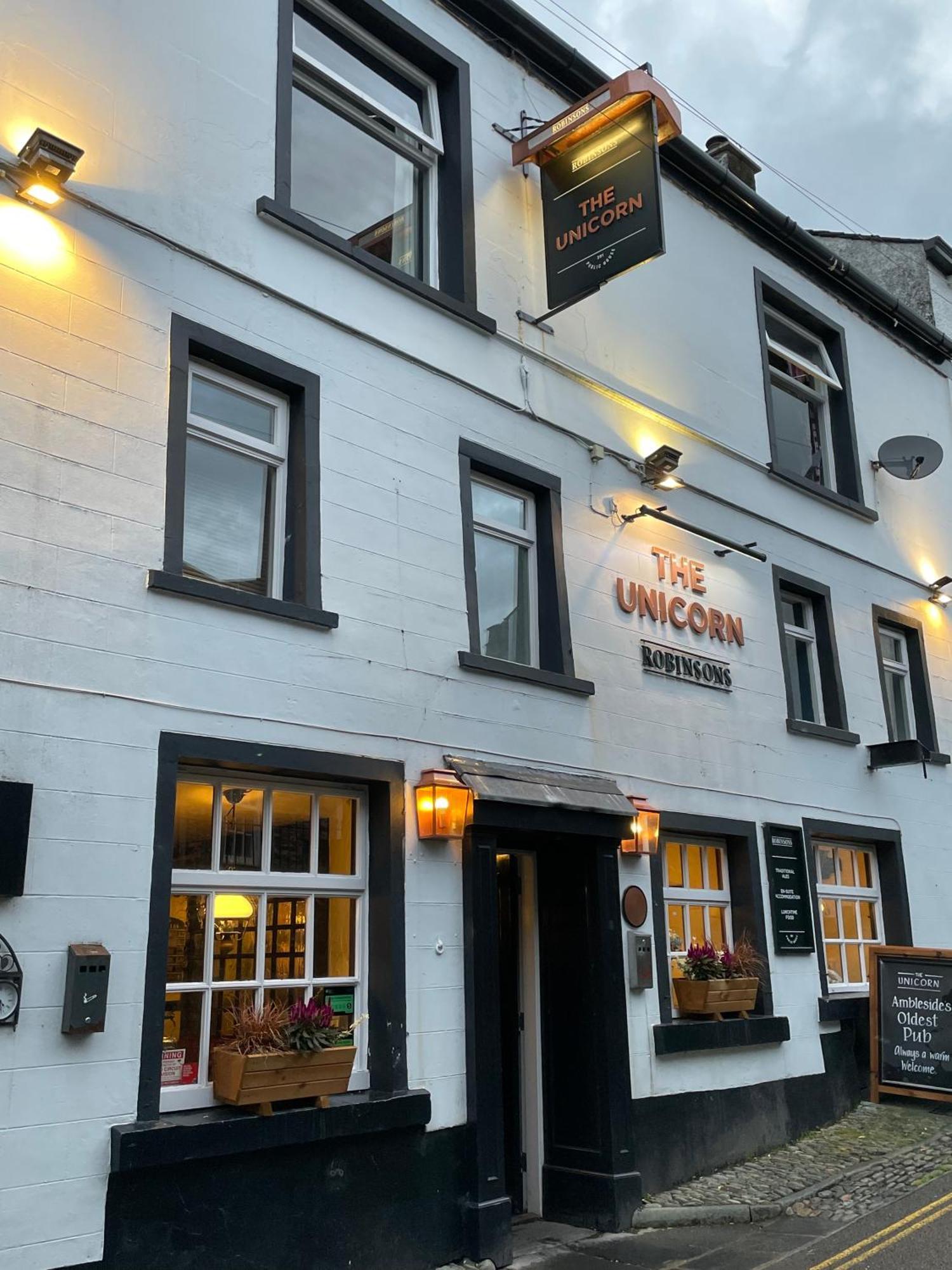 Hotel The Unicorn, Ambleside Esterno foto